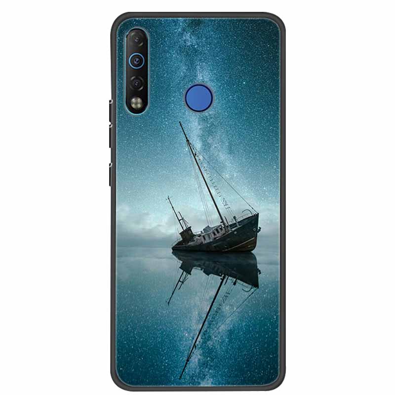 Case For TECNO Camon 12 Air Luxury Silicone Soft Shockproof TPU Back Cover for Tecno Camon 12 CC6 Case Camon12 Funda Love Coque