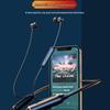2026 Model Genuine Bluetooth Neckband Earphones: 200-Hour Battery, In-Ear Noise Cancellation, Perfect for Gaming and Sports.