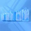 Reusable Ice Crystal Box Blue Picnic Cooler Box New Ice Box  Air Conditioning Fan