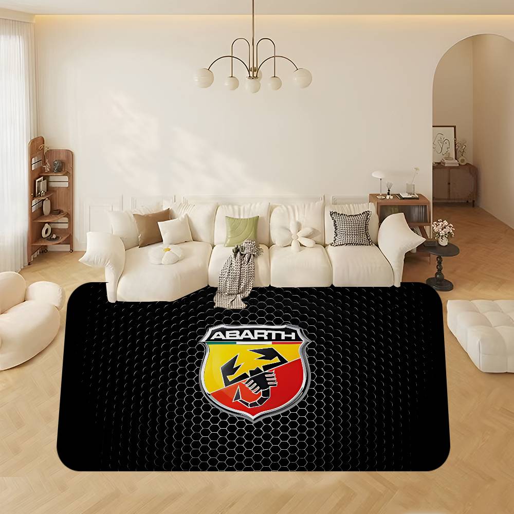 A-Abarth Bathroom Mat Kids Room Bedroom Decoration Balcony Anti-Slip Doormat Living Room Welcome Rug