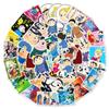 50 Animations Graffiti Stickers Car Mobile Phone Computer Water Cup Decoration Stickers Waterproof