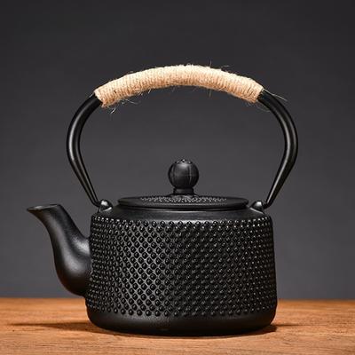 Cast Iron Teapot, Water Boiling Kettle, Household Tea Making Pot, Teaware, Japanese Tetsubin, Iron Bottle