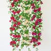 Multicolor Bougainvillea Artificial Flower Vine Hanging Decoration Green Leaves Simulation Flower Vine DIY Photo Props