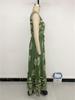Bai Fen Zhi Yi 2026 Ethnic Print Strappy Sleeveless Holiday Dress