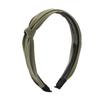 Women's Simple Daily Knot Headband (Green) Slim Hairband