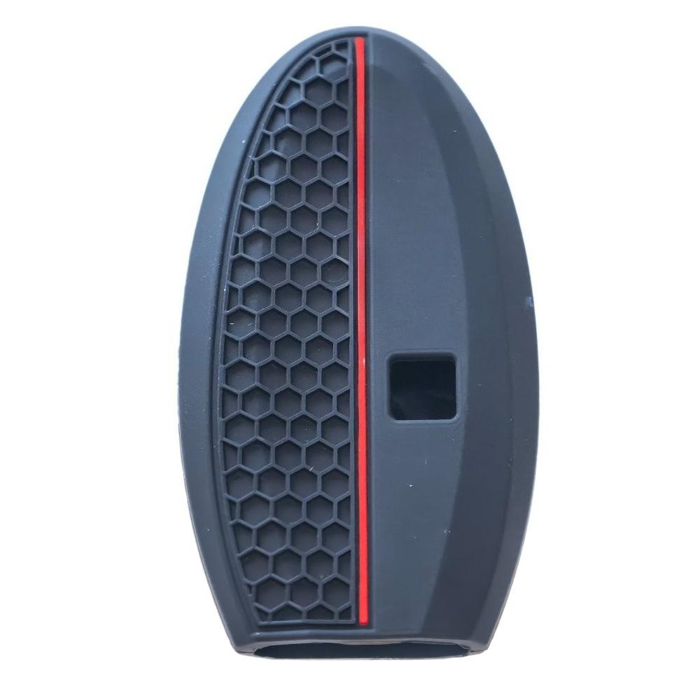 Silicone Key Case For Nissan Tiida Qashqai J11 J10 Micra Kicks Altima X-Trail Fuga Navara Leaf Note Sentra Murano Car Key Cover