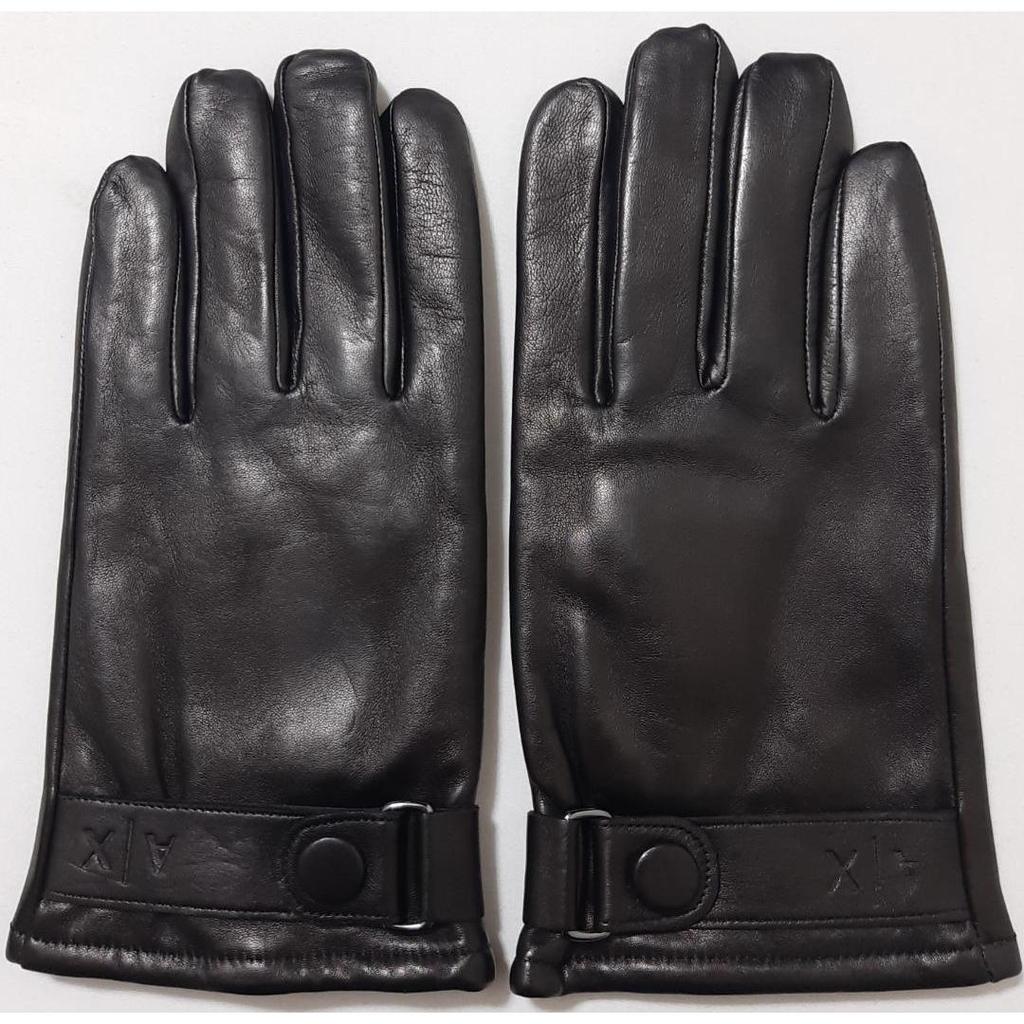 Used [New] Armani Exchange "Men's Gloves" with Embossed Logo L-XL
