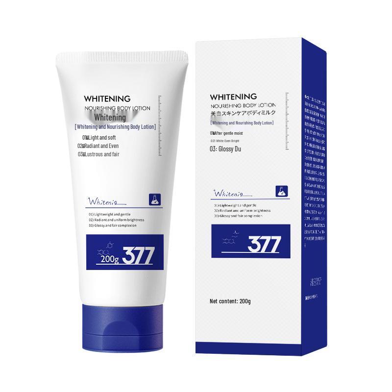 377 Whitening & Nourishing Body Lotion: Full Body Moisturizer, Non-Sticky, Fast Absorption, Long-Lasting Fragrance, Large Capacity