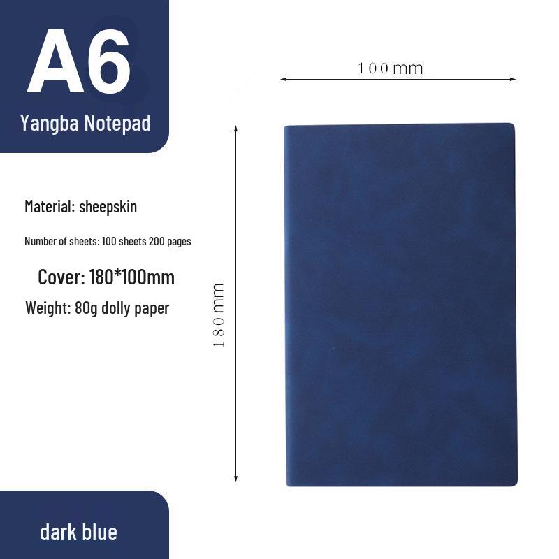 

Набор из блокнотов формата А5 в стиле ретро из овчины с ручкой – мягкая обложка на заказ для делового или студенческого использования