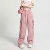 Wide-leg Overalls Women's Spring and Summer Thin New Two-wear Thin Sweatpants Straight Quick-drying Casual Pants