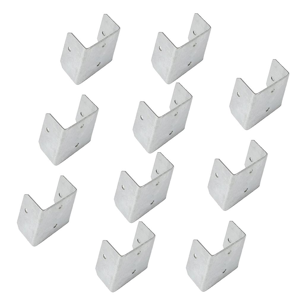 Heavy Duty Galvanized Fence Clip Secure Windproof Panel Attachment multiple Sized Not Corrosion Metal Fasteners for Home