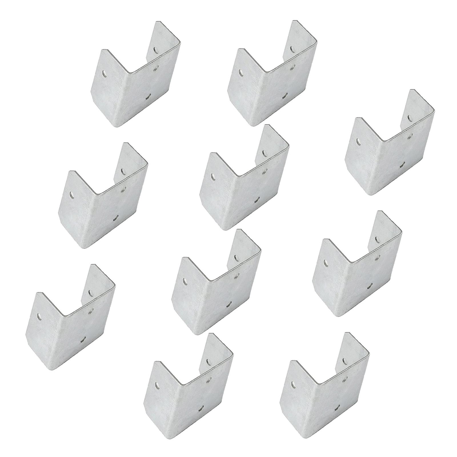 

Windproof Fence Panel Clip multiple Sized Galvanized Steel Fasteners Not Rust Secure Installation 10pcs for All Panel 32mm