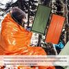 Emergency Thermal Sleeping Bag and Blanket for Outdoor Cold Protection and Disaster Relief