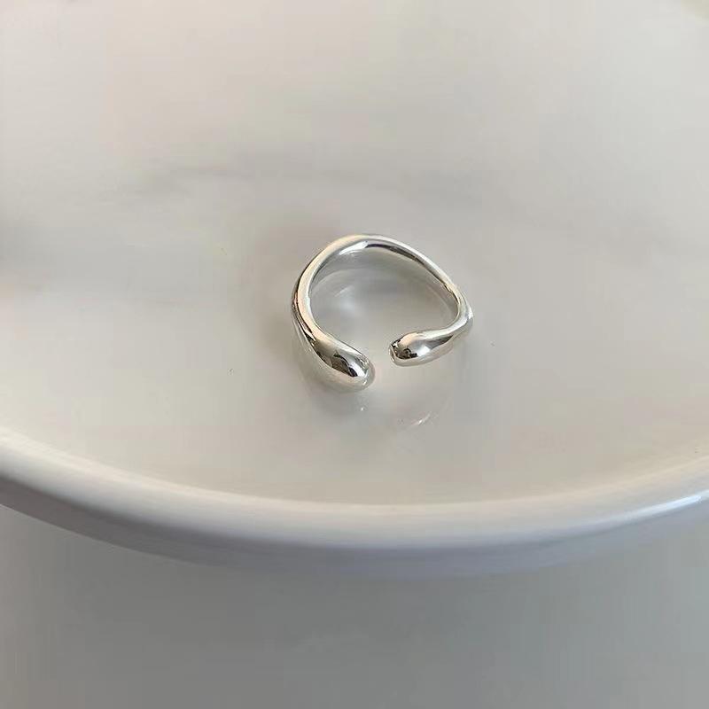 Vintage Silver Color Minimalist Geometric Metal Ring Set Punk Irregular Finger Ring for Women Men Fashion Jewelry Party Gift2025