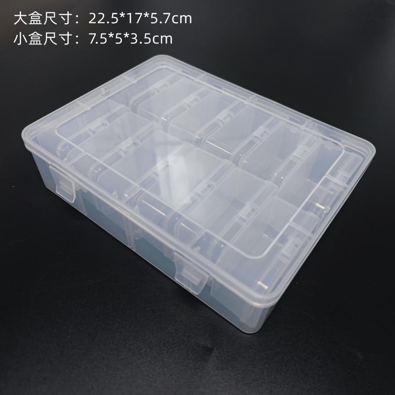 Bead Organizer Box,Small Bead Organizers Storage Case Clear Bead Storage Containers for Bracelet Making DIY Jewelry Craft Nail