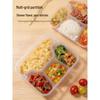 HANDUNYOU 3-Compartment Disposable Food Containers