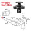 Motor-Unterboden-Halter Kofferraumleisten-Clip Kotflügelverkleidungs-Clip 90467-10183 für Toyota Camry Corolla RAV4 Yaris Celica Subaru Impreza