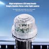 Solar Ocean Signal Light Navigation Signal Light Waterproof Flash Led Night Warning Light Yacht And Fishing Boat Accessories