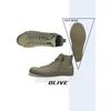 Otafuku Gloves Fubar Canvas Work Shoes with Side Steel Toe Size cm High-Cut Gore, FB-846, Cap, Olive, 28.0