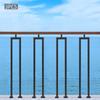 3PCS Stair Balusters, 36" U-Shaped Stairs Railing with Adjustable Top Bracket for Indoor Staircases