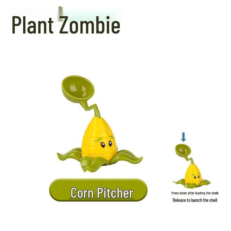 Plants vs. Zombies Toy Set: Machine Bug, Football Gun, Pea Pod, Carnivorous Plant Models