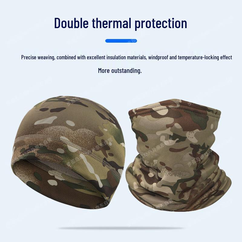 Winter Camouflage Neck Warmer Face Mask