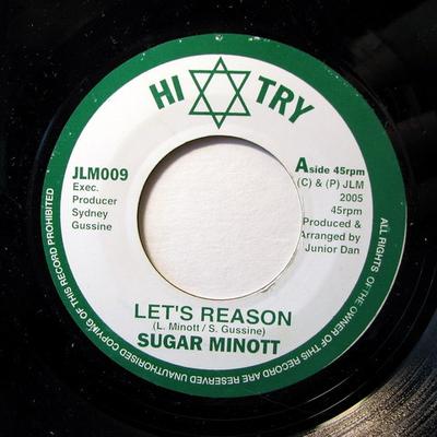 7palcová deska SUGAR MINOTT / JUNIOR DAN - Let's Reason JLM009 Hi-Try Records 2005 Neznámý Reggae, Ska & Dub Použitá