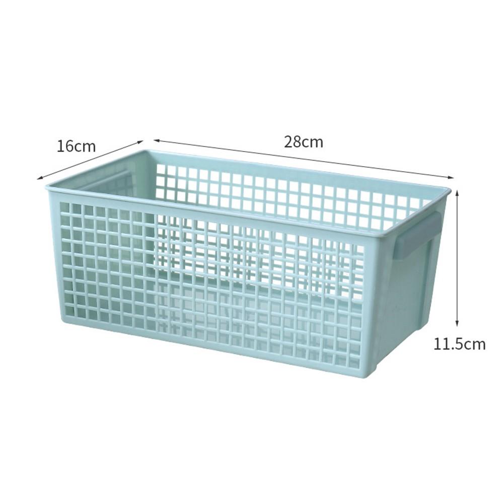 1pcs Storage Basket Bathroom Desktop Storage Basket Green