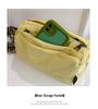 Women's Lightweight Solid Color Square Crossbody Bag - Casual Fashion, Large Capacity for Travel and Commuting