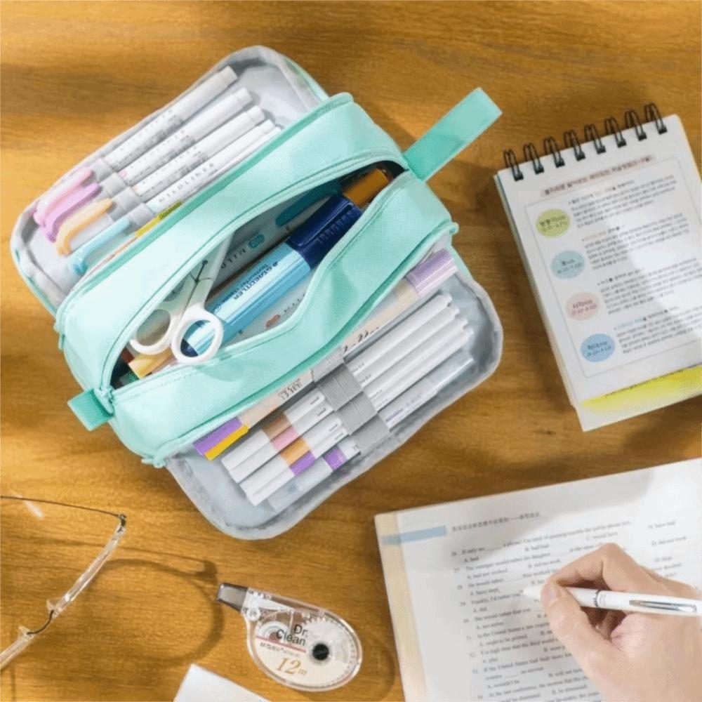 Wear-resistant Portable Pen Pouch Anti Fouling Pen Bag Pencil Case Gift for Children