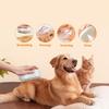 1pc Cat Dog Pet Spray Massage Brush 3 In 1 One Button Steam Spray Folding Rotatable Floating Hair Bath Hair Removal Brush Comb