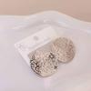 European American Trendy Cross-Border Punk Cold Wind Stainless Steel Earrings Geometric Irregular Drop Fashion Jewelry