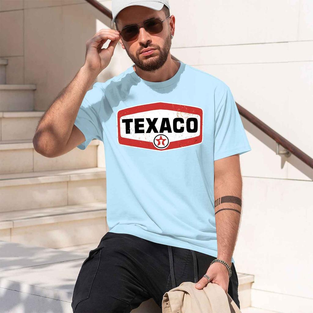 Texaco 2026 New Model Unisexs Shortsleeve Crewneck Tshirt Classic Casual Multiple Colors And Sizes For Daily Wear Allday Comfor