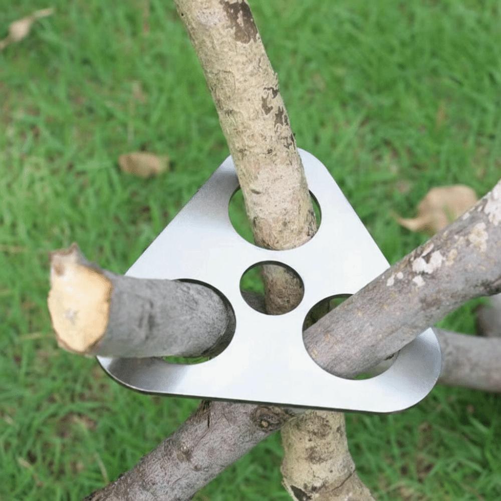 Adjustable BBQ Tripod Detachable Pot Tripod Set Camping Gear Camping Tripod Outdoor Cooking