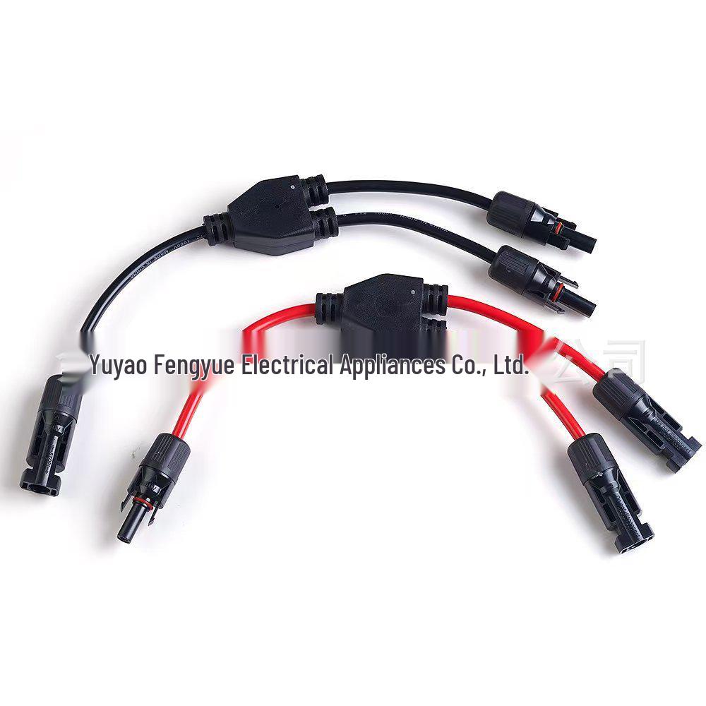 37cm 10AWG Dual Solar Panel Charging Cable Connector