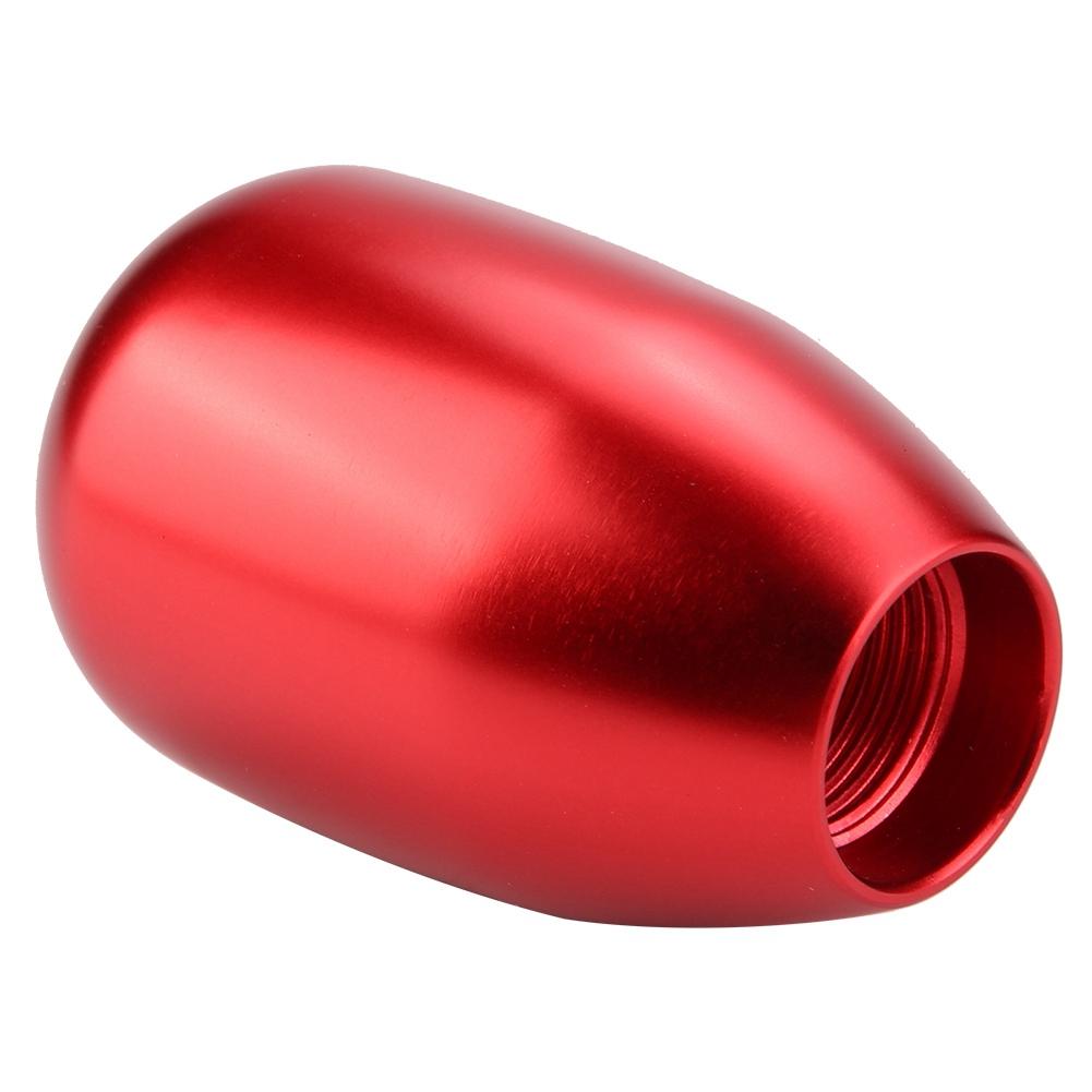 Car 5 Speed Manual Gear Knob Lev Stick with 3 Adapt s 8Celsius10Celsius12mm (Red)