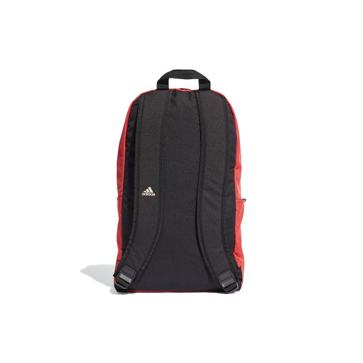 Adidas Classic Backpack 3S Pocket Sports Casual Polyester Unisex Backpack Red FJ9262