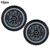 1/2pcs Lawn Mower Wheel Replacement Parts For 107-3708 Wheel For Outdoor Garden Power Tool Accessories Easy Installation