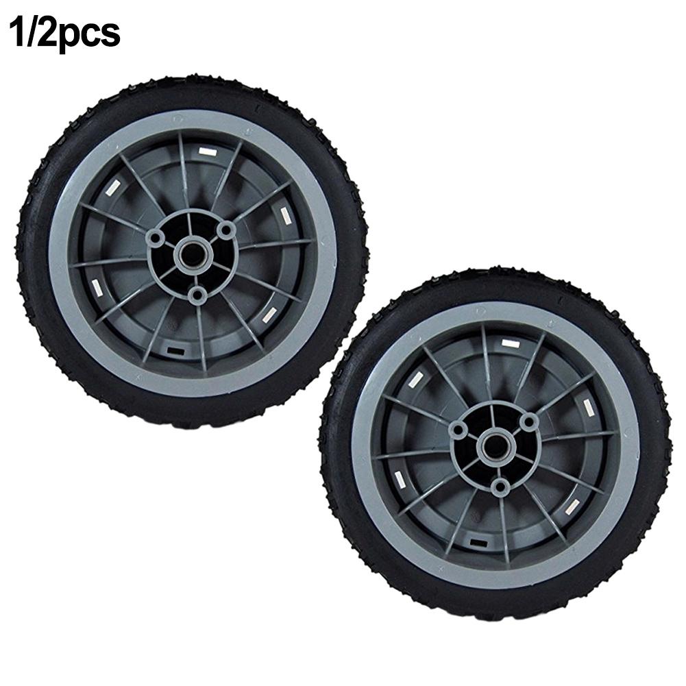 1/2pcs Lawn Mower Wheel Replacement Parts For 107-3708 Wheel For Outdoor Garden Power Tool Accessories Easy Installation