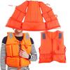 1Pcs Zipper Safety Life Jacket For Adult Flood Rescue Vest Emergency Flotation Device With Pockets Water Survival Safety Gear