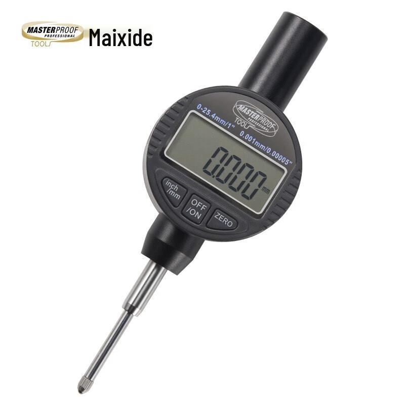 MASTERPROOF Digital Thickness & Depth Gauge 0-25.4mm