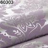 Floral Pattern 3D Textured Wall Paper Embossed Damask Wallpaper Bedroom Living Room Background Home Decor Grey Purple BrownWhite