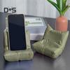 Pillow Shaped Phone Holder 3D Printed Pillow Phone Stand Portable Smartphone Holder with Charging Slot for Home Office Travel