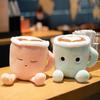 Coffee Latte Matcha Cup Pillow Plush Toy Stuffed Doll Soft Cushion Decor Gift