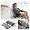 Comfortable Waist Support Cushion Breathable Car Lumbar Support Pillow  Car Interior Accessory