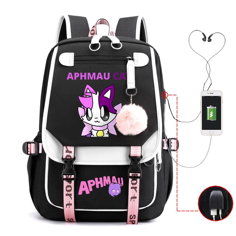 Cute Cartoon Junior High School Student Schoolbag Female Lightweight Large-Capacity Student Backpack