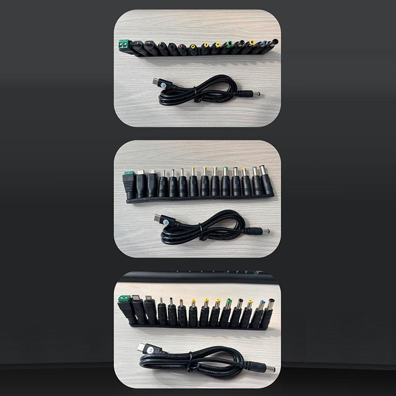 Type C To DC 5.5MM Power Boost Cable 5V Boost Line 14 Adapters Fast Charging USB C To DC Connector For Wifi Router Fan TV BOX