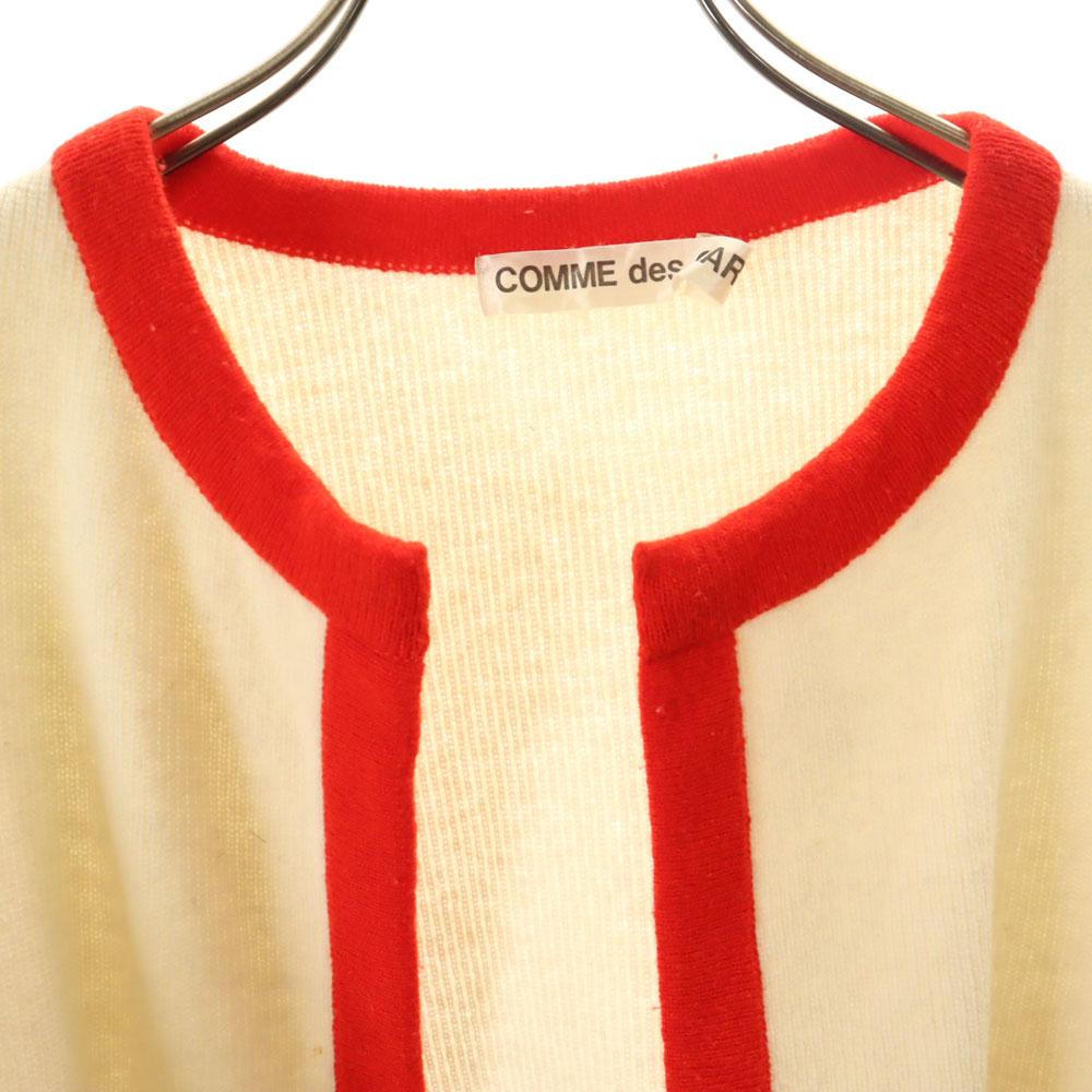 COMME des GARCONS 88AW Vintage Made in Japan Long sleeve piping cardigan Women Used