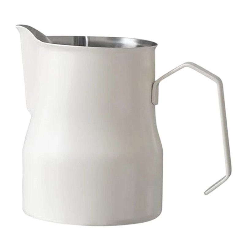 

CYCLI-Stainless Steel 15Oz Milk Frother Pitcher-Perfect For Crafting For Espresso& Latte Art Ideal белый