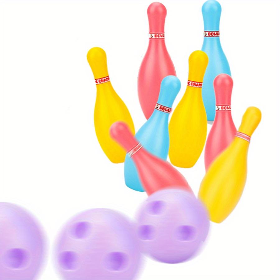 12pcs/set Portable Bowling - 10 Pins + 2 Balls, Indoor/Outdoor Party Game for Adults, Great for Game Nights, Social Events ZSY